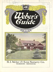 Cover of: 1922 Weber's guide