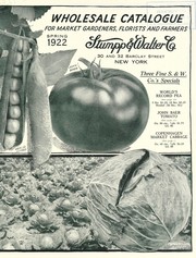 Cover of: Wholesale catalogue for market gardeners, florists and farmers: spring 1922