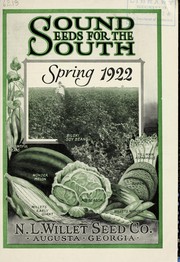 Cover of: Sound seeds for the south: spring 1922