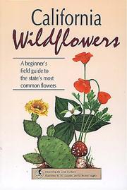 Cover of: California Wildflowers (Wildflower Series)