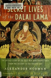 Cover of: Secret lives of the Dalai Lama by Alexander Norman