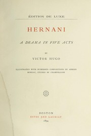 Cover of: Hernani: a drama in five acts