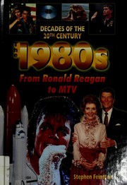 Cover of: The 1980s from Ronald Reagan to MTV