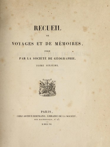 Géographie d’Edrisi.