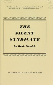 Cover of: The silent syndicate.