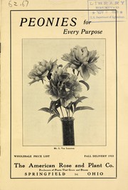 Cover of: Wholesale price list: fall delivery 1923