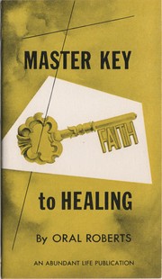 Cover of: Master Key to Healing