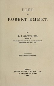 Cover of: Life of Robert Emmet