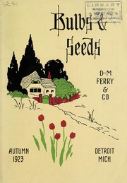 Cover of: Bulbs & seeds: autumn 1923