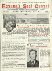 Cover of: Ferguson's seed current: prices effective Jan. 15, 1923