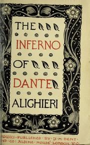 Cover of: The Inferno of Dante Alighieri. by Dante Alighieri