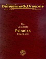 Cover of: The Complete Psionics Handbook (D&D Second Edition)