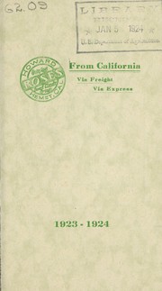 Cover of: From California via freight, via express: 1923-1924