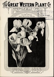 Cover of: Spring 1923 [catalog]