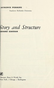 Cover of: Story and structure.