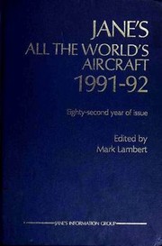 Cover of: Jane's All the World's Aircraft, 1991-92