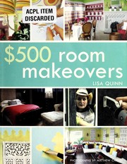 Cover of: $500 room makeovers