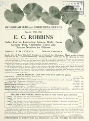 Cover of: Headquarters for Christmas greens: season 1923-1924 [price list]