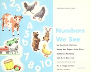 Cover of: Numbers we see