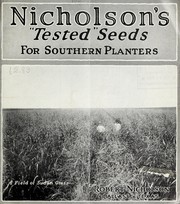 Cover of: Nicholson's "tested" seeds for southern planters