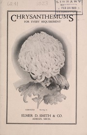 Cover of: Chrysanthemums retail price list: 1923