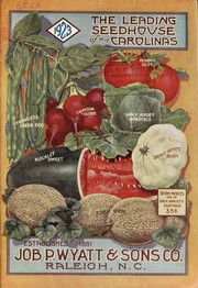 Cover of: The leading seedhouse of the Carolinas: 1923