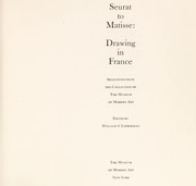 Cover of: Seurat to Matisse: drawing in France