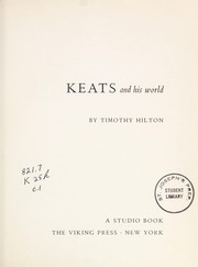Cover of: Keats and his world.