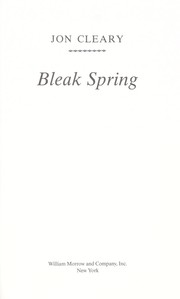 Cover of: Bleak spring