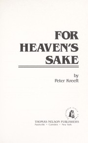 Cover of: For heaven's sake