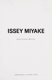 Cover of: Issey Miyake