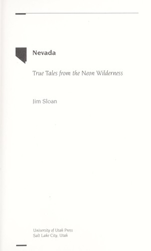 Nevada by Sloan, Jim