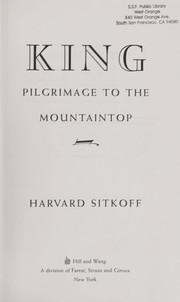 Cover of: King: Pilgrimage to the Mountaintop