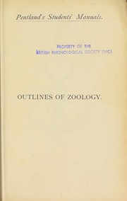 Cover of: Outlines of zoology