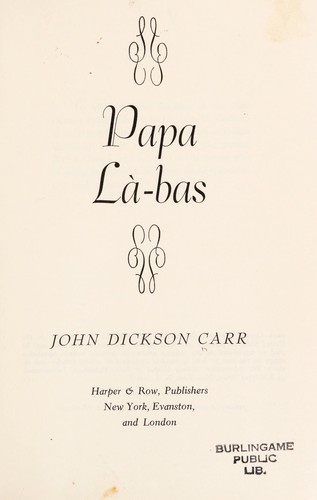 Papa Là-bas.