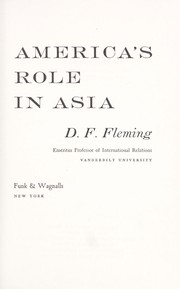 Cover of: America's role in Asia