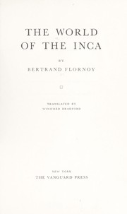 Cover of: The world of the Inca.