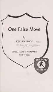 Cover of: One false move.