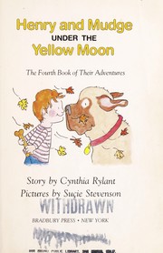 Cover of: Henry and Mudge under the yellow moon by Jean Little