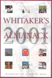 Cover of: Whitaker's Almanac, 2001 (Whitaker's Almanack)