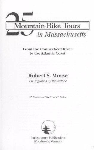 25 mountain bike tours in Massachusetts