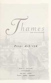 Cover of: Thames: the biography