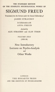 Cover of: The standard edition of the complete psychological works of Sigmund Freud