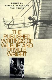 Cover of: The Published Writings of Wilbur and Orville Wright (Smithsonian History of Aviation and Spaceflight Series)