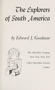 Cover of: The explorers of South America