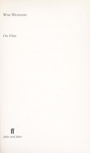 Cover of: On film