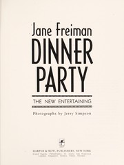 Cover of: Dinner party: the new entertaining