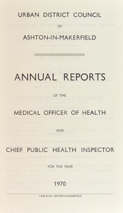 [Report 1970] by Ashton-in-Makerfield (England). Urban District Council. n  78087965