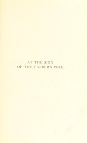 Cover of: At the sign of the barber's pole: studies in hirsute history