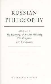 Russian philosophy by James M. Edie